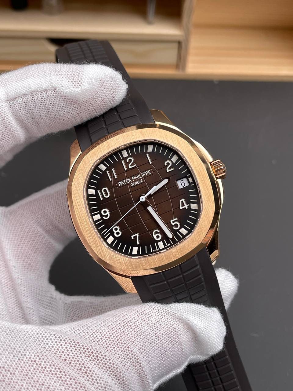 百达翡丽 手雷5167 玫金咖啡棕盘/40mm/330机😍💯🤍