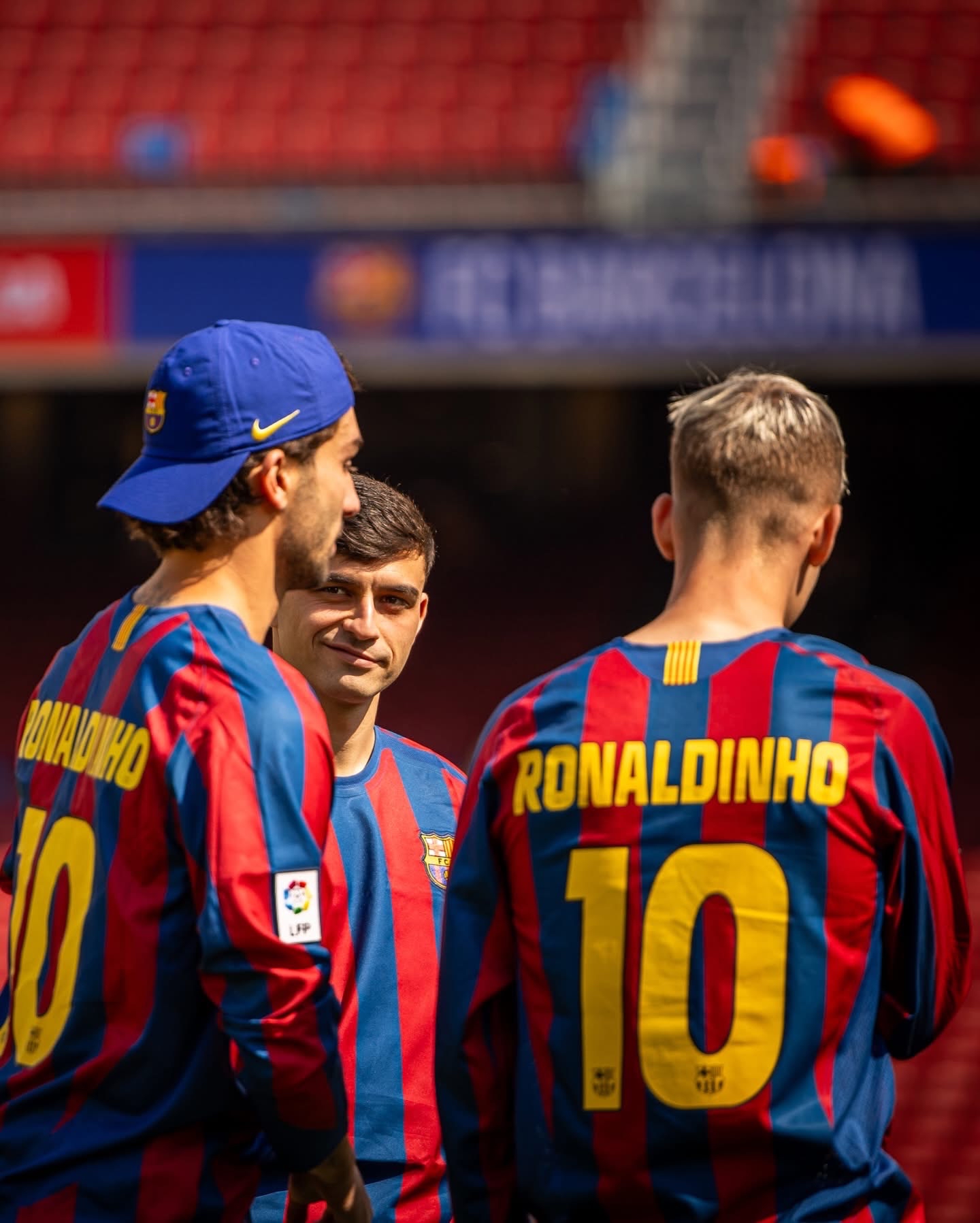 2005-06 巴塞隆拿 主場 復刻 球員版 長袖 連10 Ronaldinho