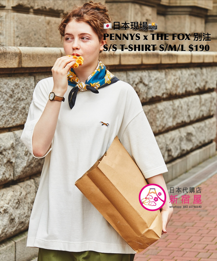 PENNYS x THE FOX 別注 S/S T-SHIRT