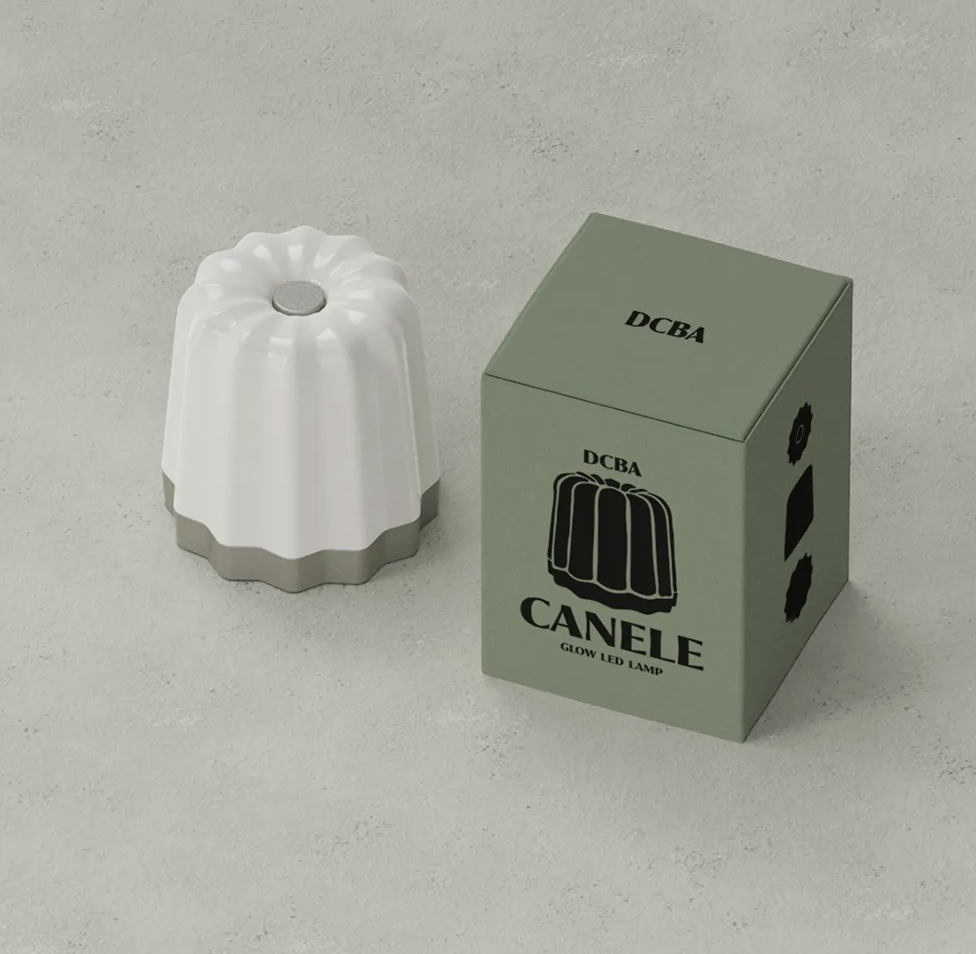 韓國超人氣 DCBA 法式甜品 可麗露 小夜燈｜Canele Glow Mood Light