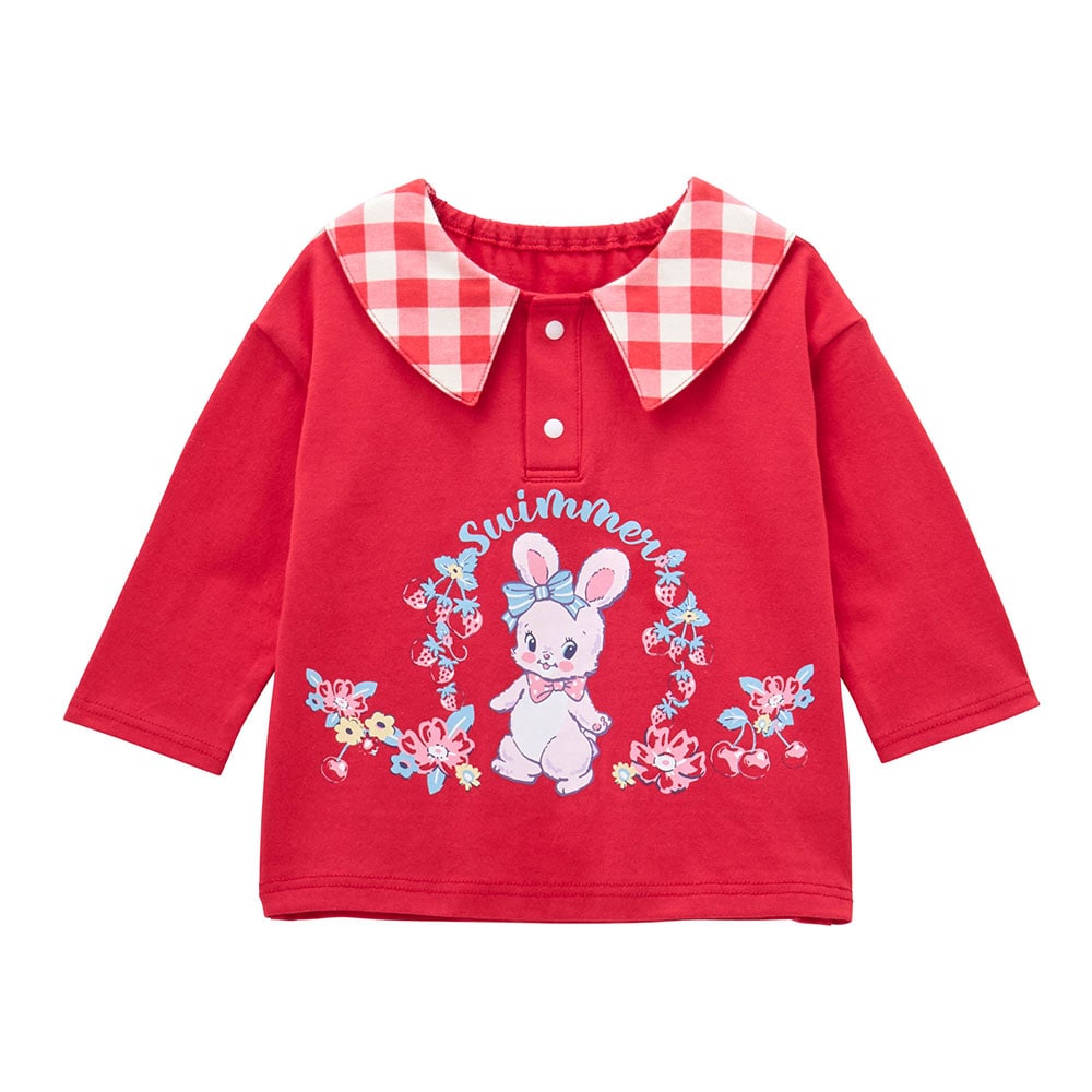 【⭐訂購⭐】 🇯🇵日本直送 🌀SWIMMER 復古風 格紋翻領 長袖TEE［3款選］🌀 [PLBA-0109][260313]