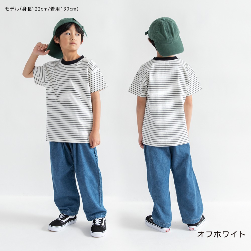 🆕【⭐訂購⭐】  🇯🇵日本直送 🌀間條/淨色 #純綿短袖Tee［8款選］🌀 [ELBA-0029][260303]