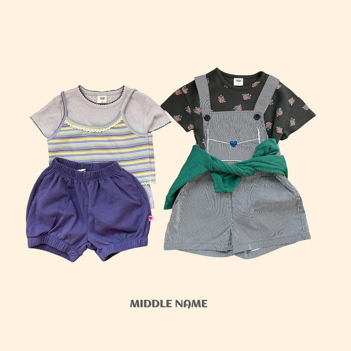 🇰🇷middle name 背帶褲