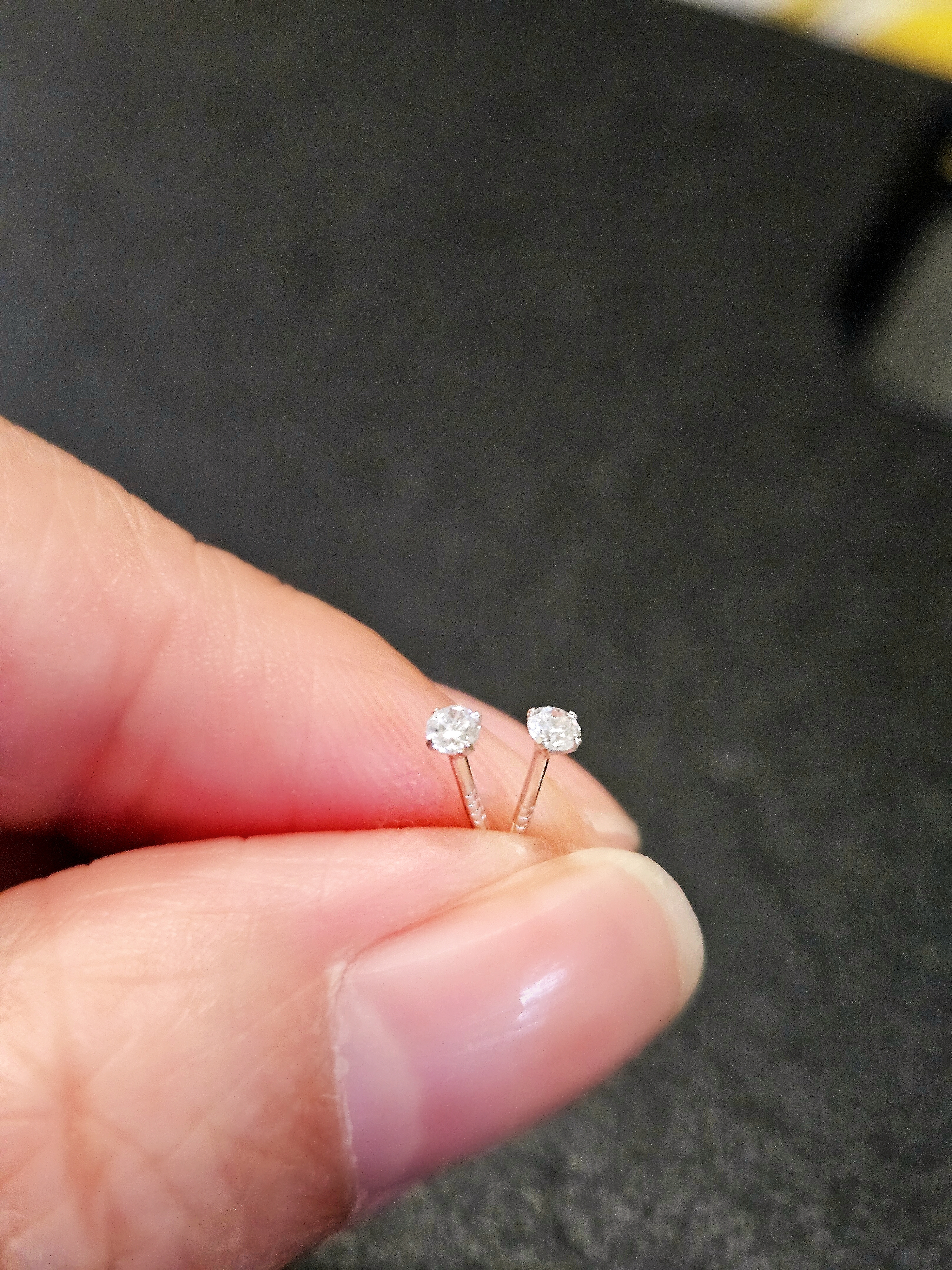 S925 - EA0003 (6mm) Austria Crystal Stud Earrings