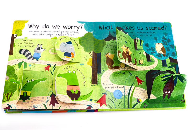 Usborne First Questions and Answers系列翻翻書What are feelings? 感覺是什麼