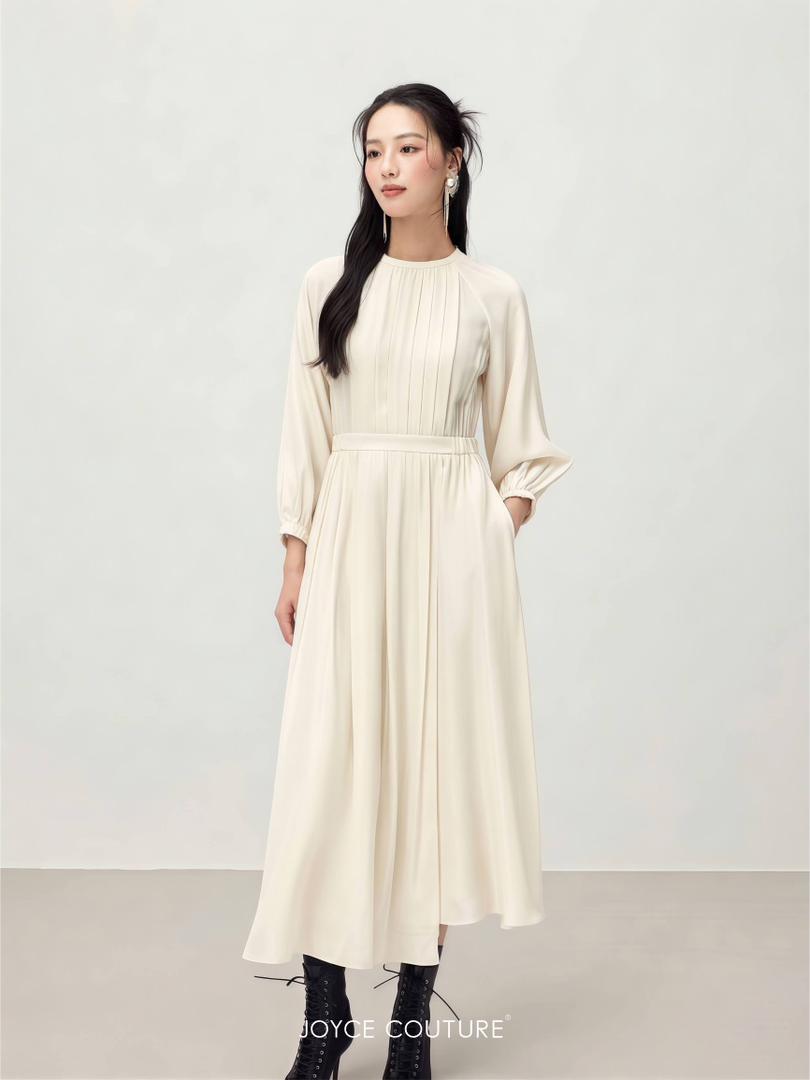 长袖连身裙 D0349