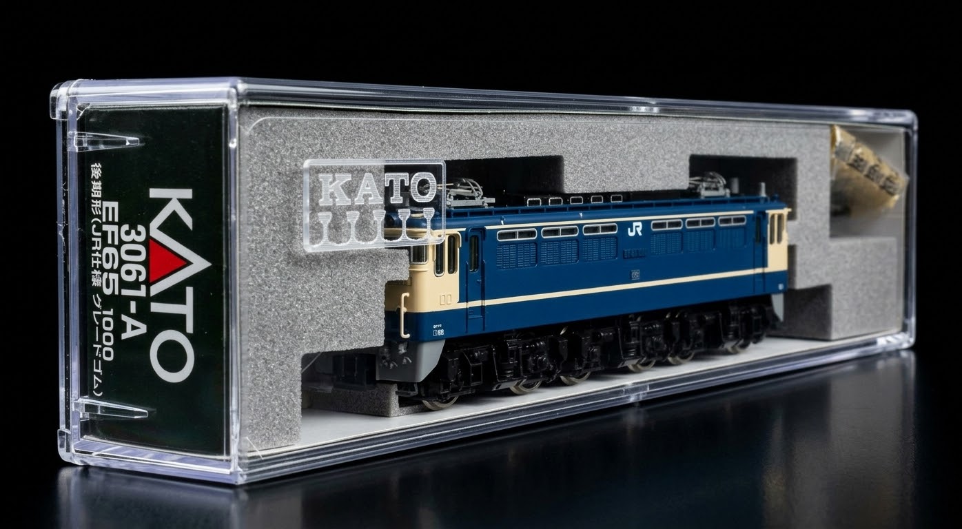 KATO EF65 1000後期形(JR仕様・グレーHゴム) 3061-A