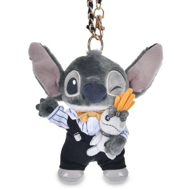 [訂購] [JDS] 🖤 Disney Store「STITCH＆スクランプ ぬいぐるみ KURONOHI - BLACK STYLE」｜ STITCH 史迪仔 吊飾 {TF260846}