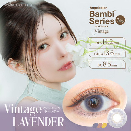 AngelColor Bambi Series - Vintage Lavender (1day/10P)