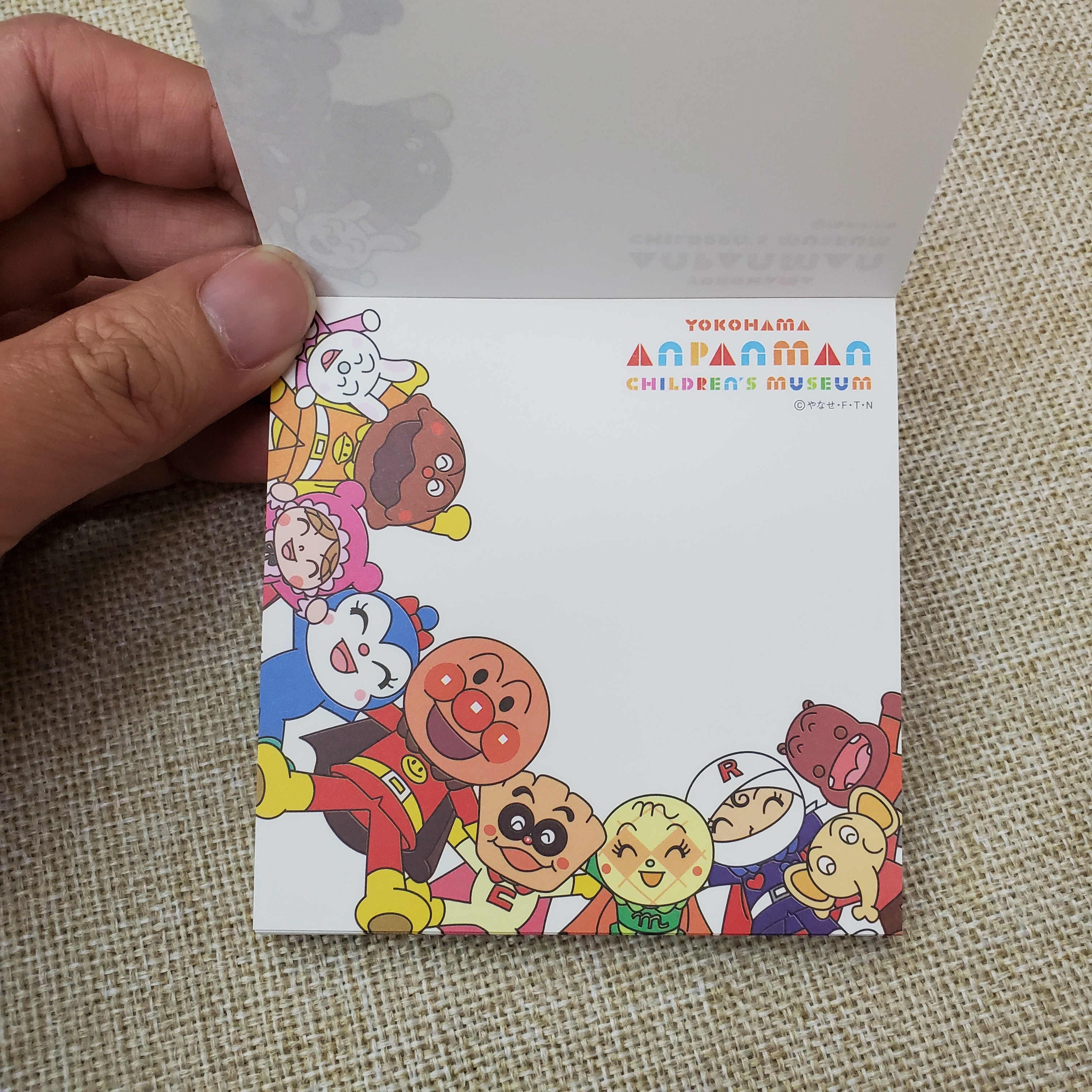 [現貨] [日本直送] 麵包超人 {Memo pad TF120354}