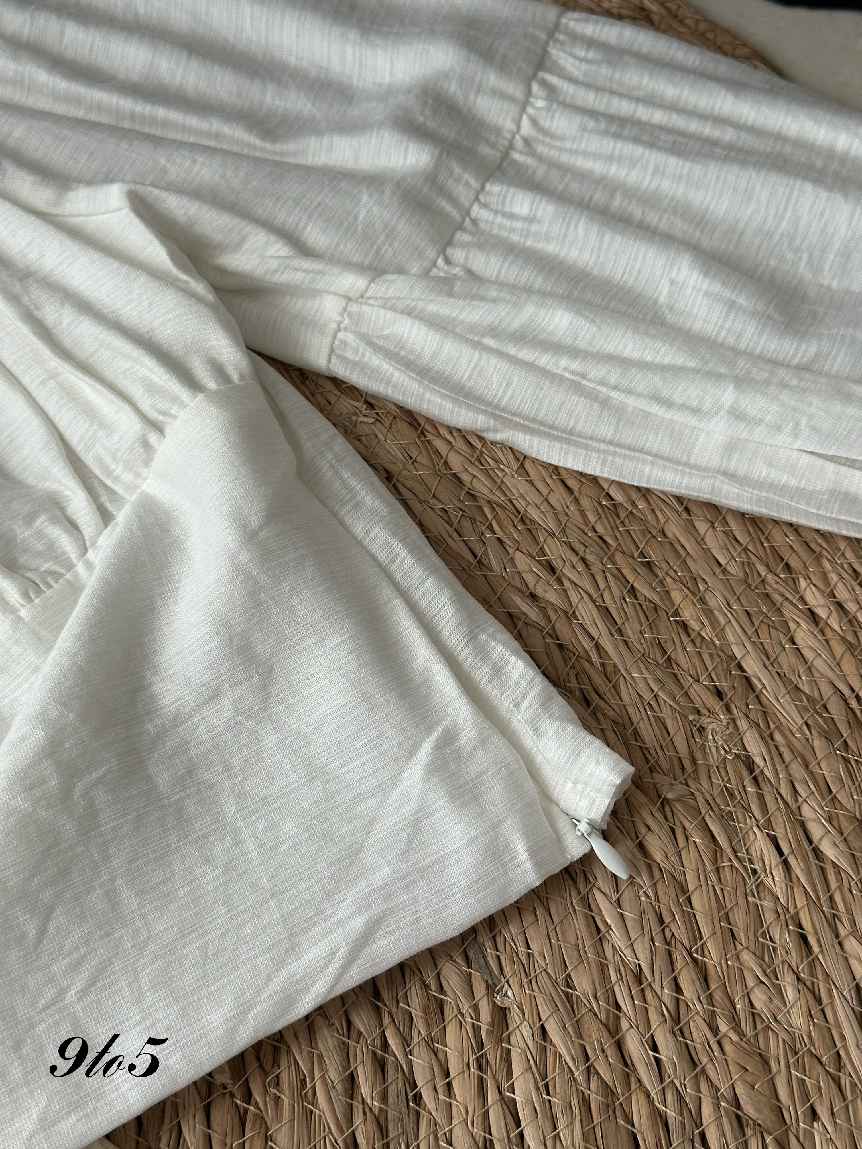 T3969 Bow-tie Off-shoulder Top - 3 Colors