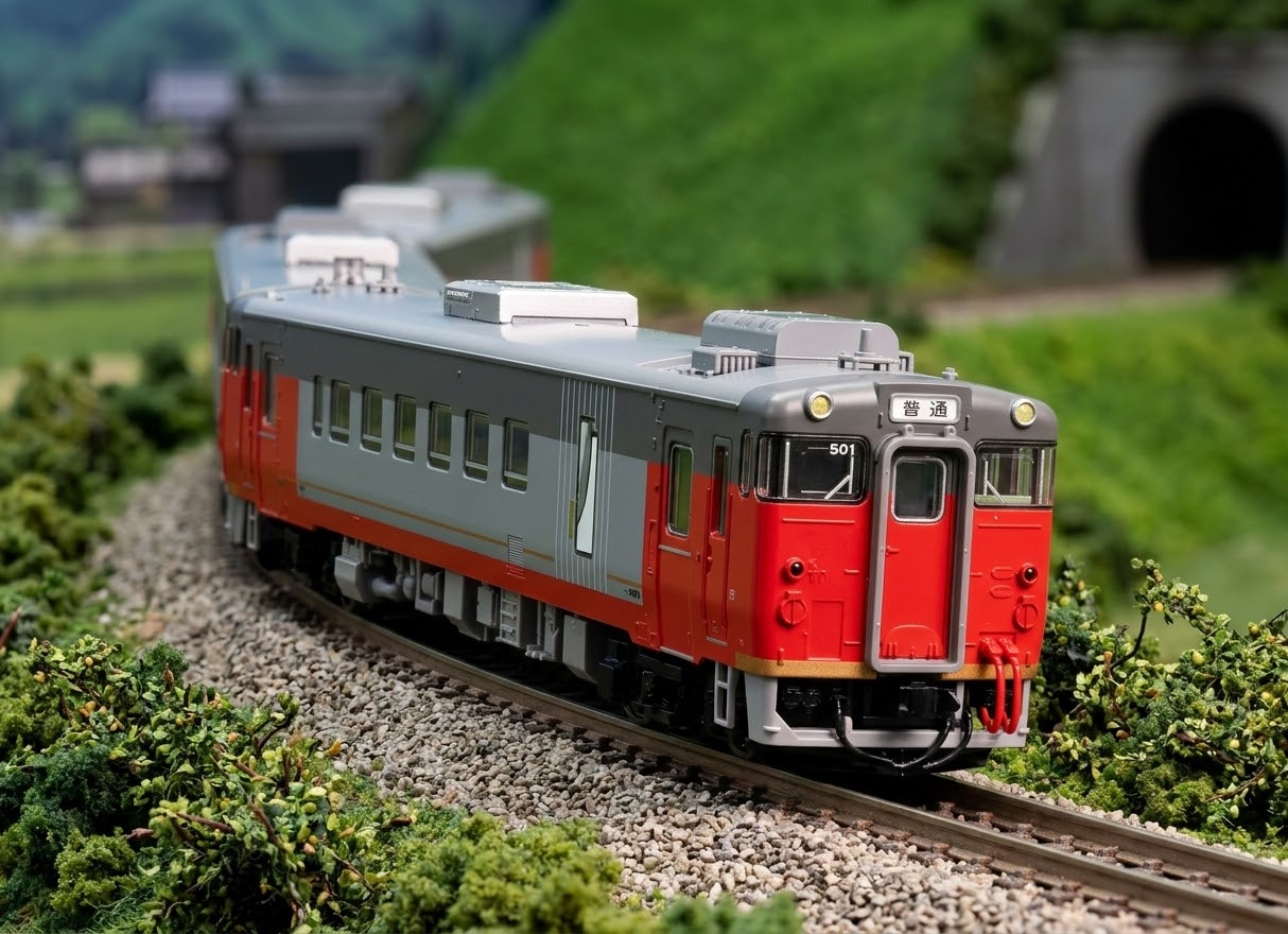 TecStation 93612 JR キハ400形500番代（お座敷車）3両セット（JR Kiha 400-500系日式榻榻米客車 / 座敷列車 3輛編成裝）
