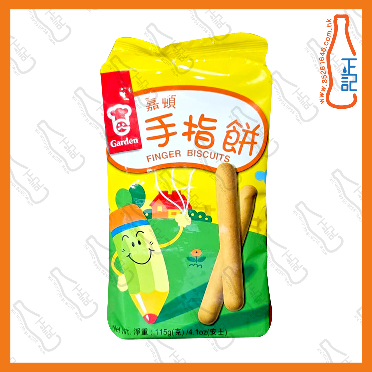 ==嘉頓手指餅 115g /包