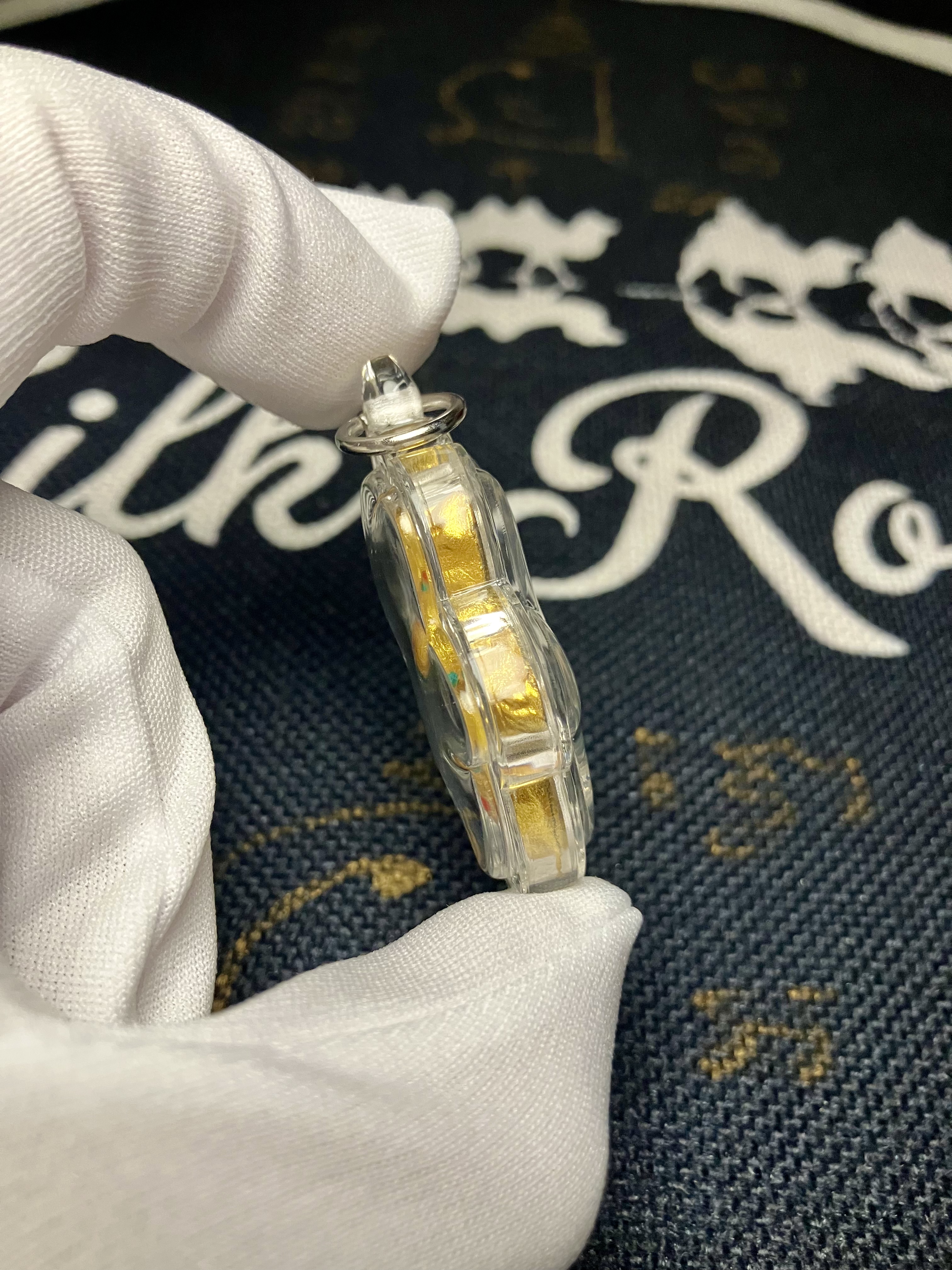 龍普林 佛曆2553 篤既瑪霞立 招財壁虎｜附原裝廟盒｜光學級高透防水殼