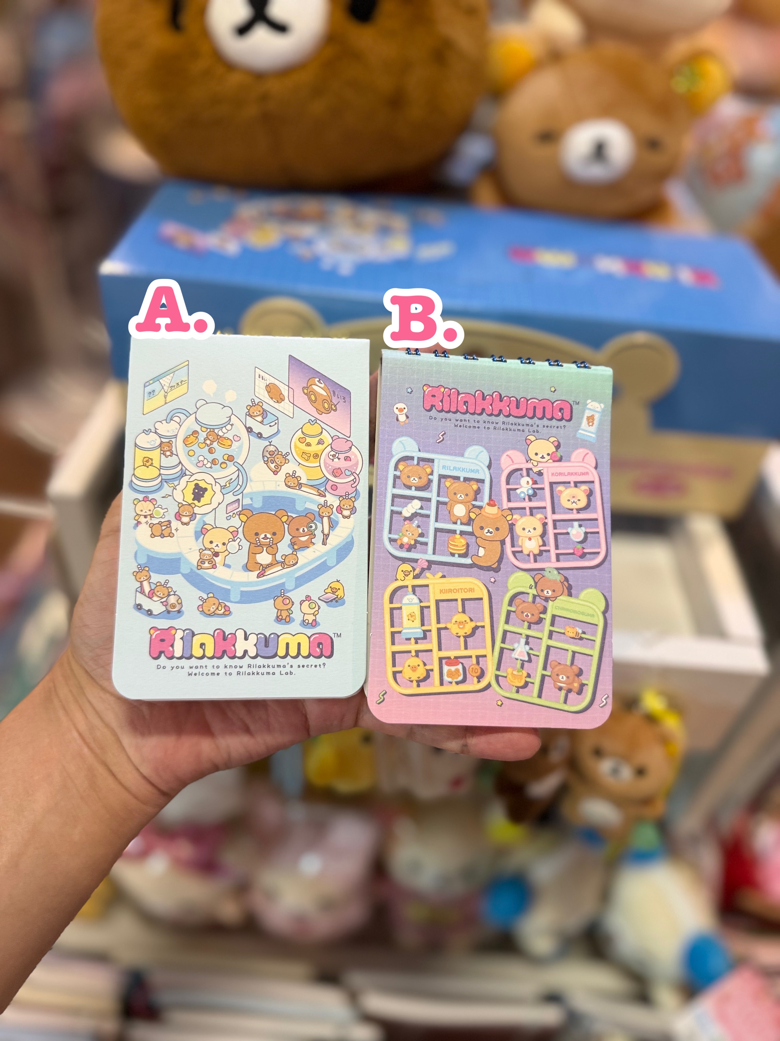 《現貨》全新rilakkuma 實驗室系列細圈簿