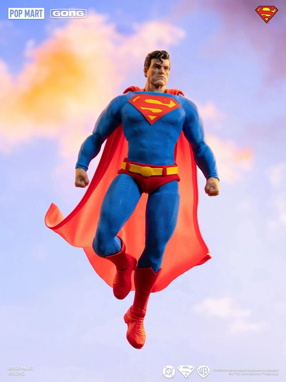 共鳴GONG  1/12 超人 Superman 布衣 《蝙蝠俠·緘默》 可動figure