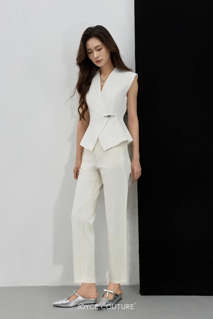 V领出袖上衣 T0699