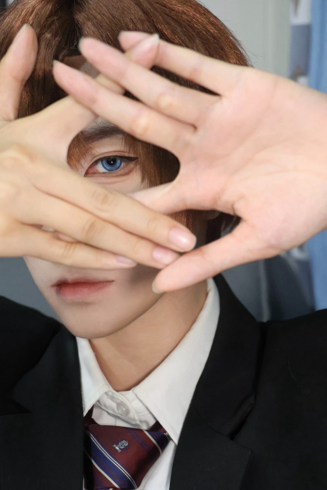 0,300度現貨 Lenspop星辰淚藍 半年拋