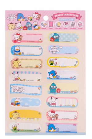 Mix Characters 姓名貼紙
