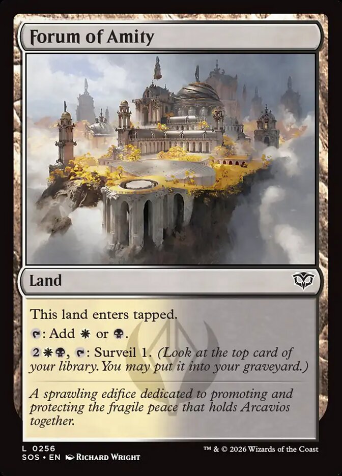 [EN] [Foil] Forum of Amity [SOS-256] C