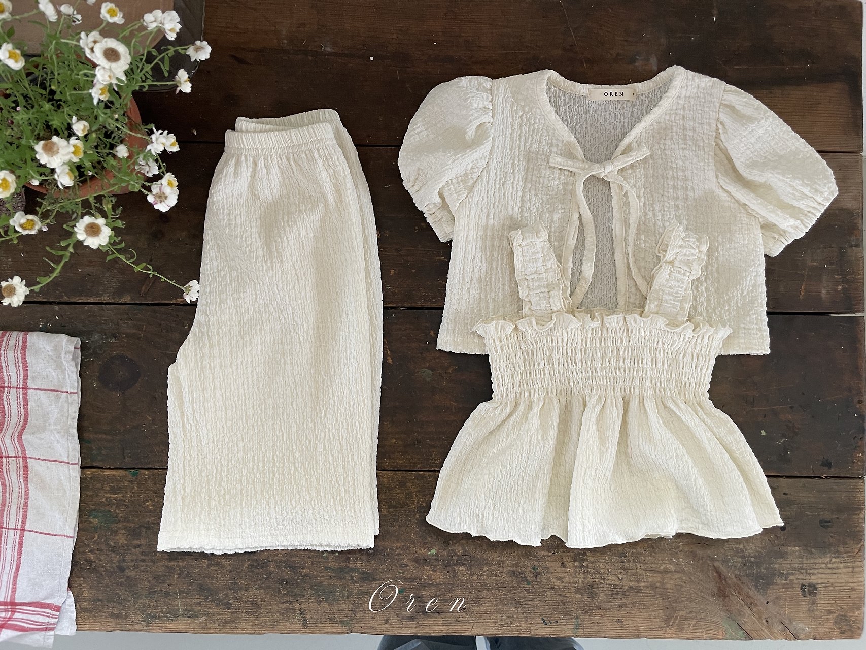 🇰🇷oren set（背心+外套+長褲）親子