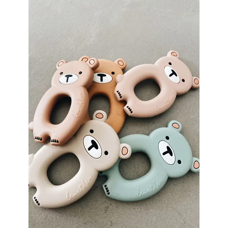 Leo et lea silicone teether