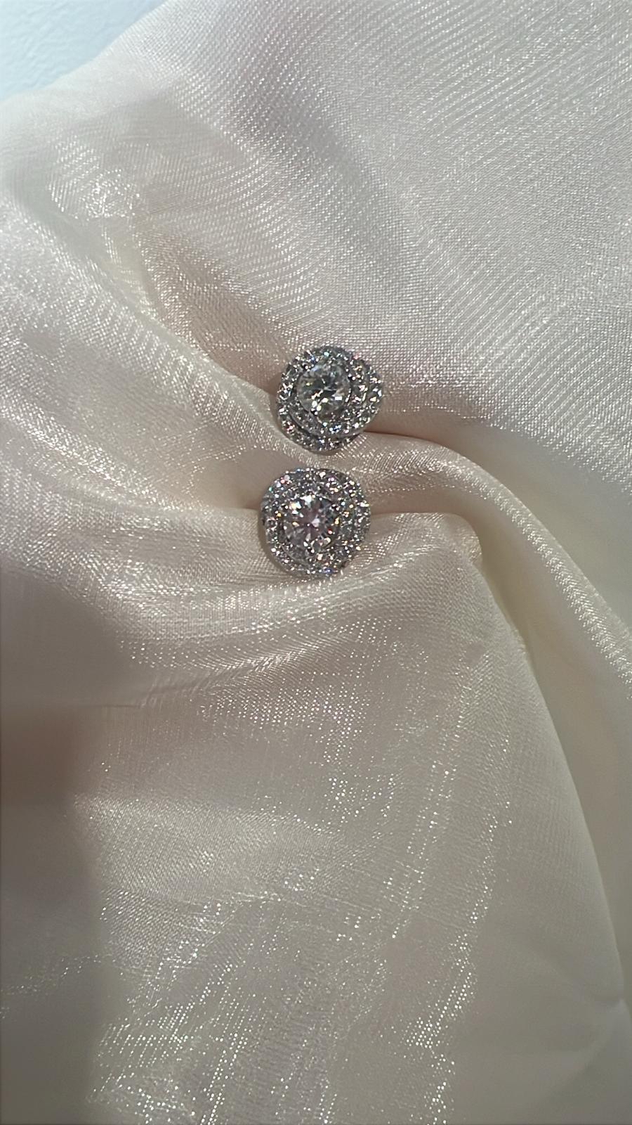 JEM076 莫桑石耳環