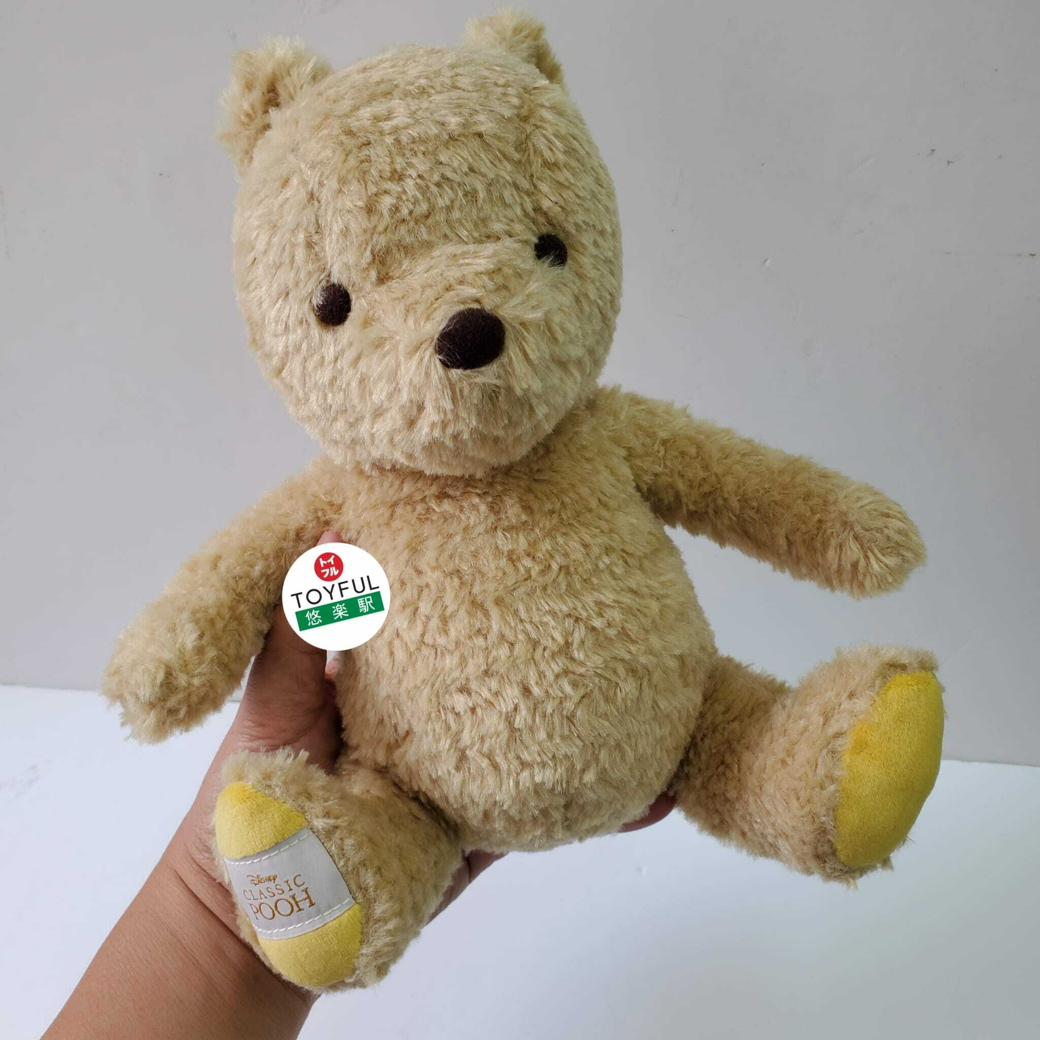 [現貨] [日本直送] CLASSIC POOH ｜ 毛公仔 ｜ 吊飾 連 黑色原子筆 {TF2305046}