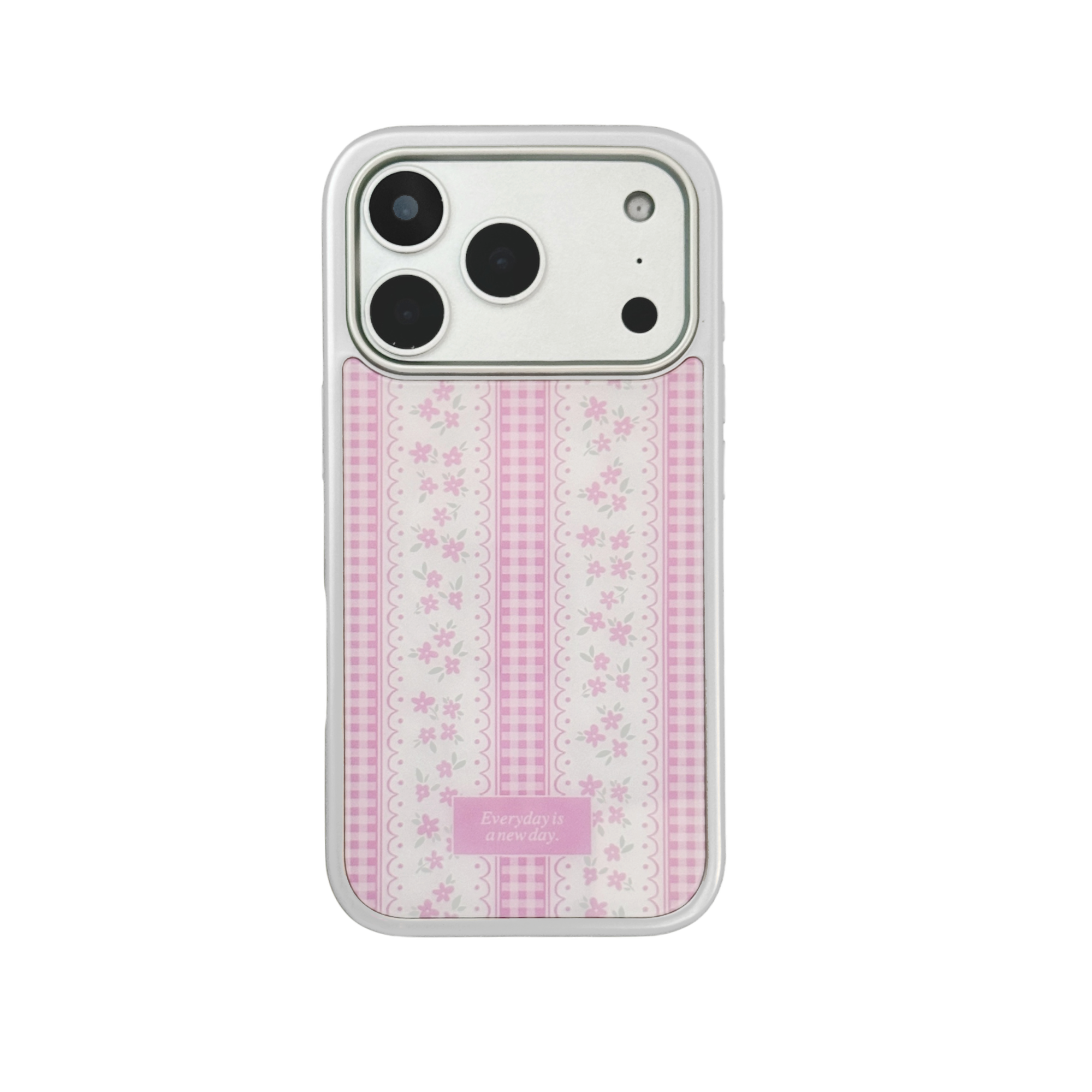 【Rosé Pâtisserie】銀框亮面MagSafe iPhone Case