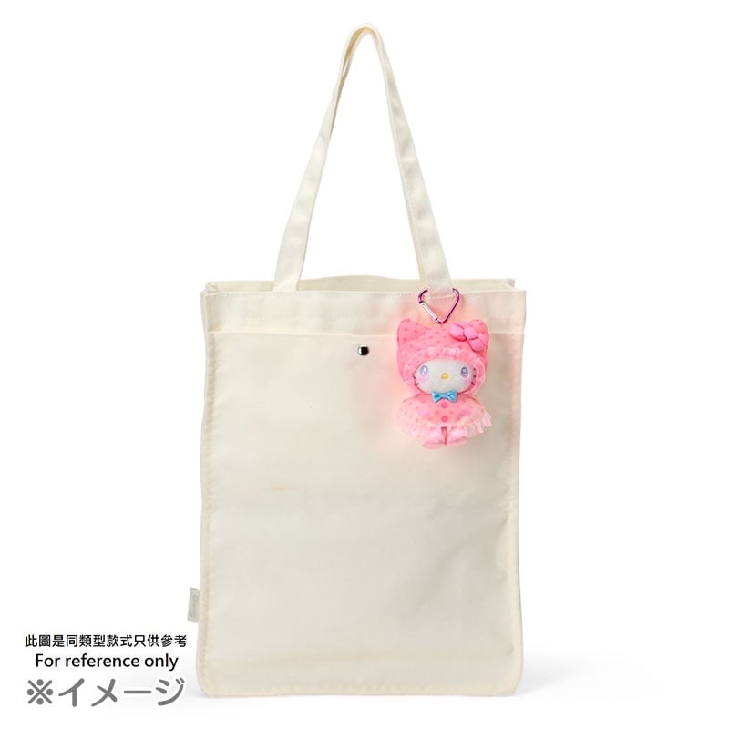 現貨｜Sanrio Hello Kitty 甜蜜列車系列 日版 雨衣造型 毛公仔 吊飾 掛件 (88570-3)