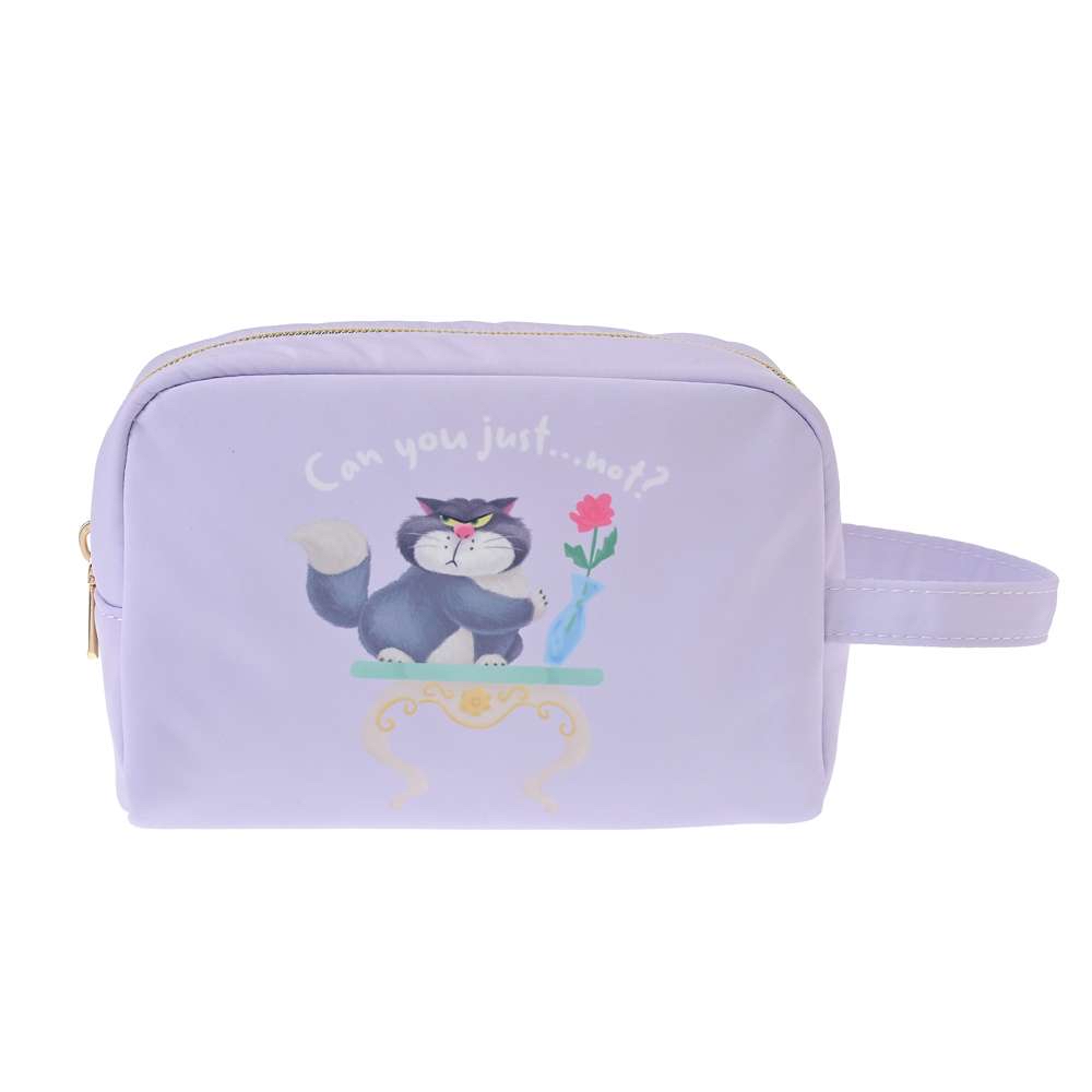 🎀【預訂】Disney Fluffy Animal Lucifer, Jack Pouch