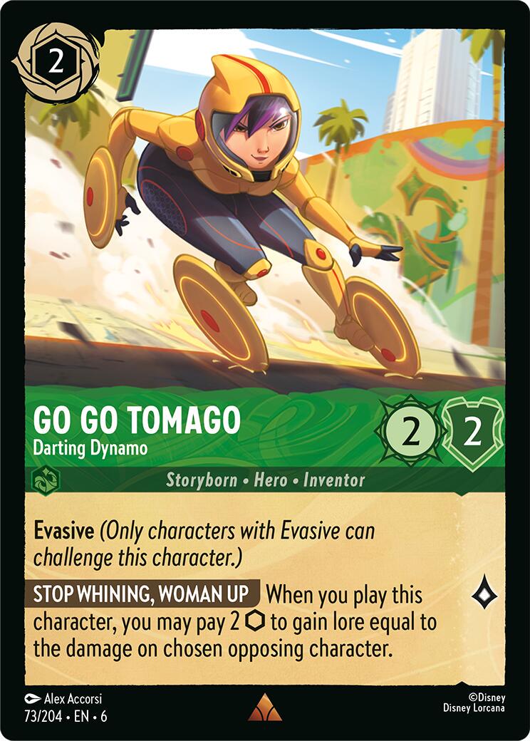 73/204 Go Go Tomago - Darting Dynamo