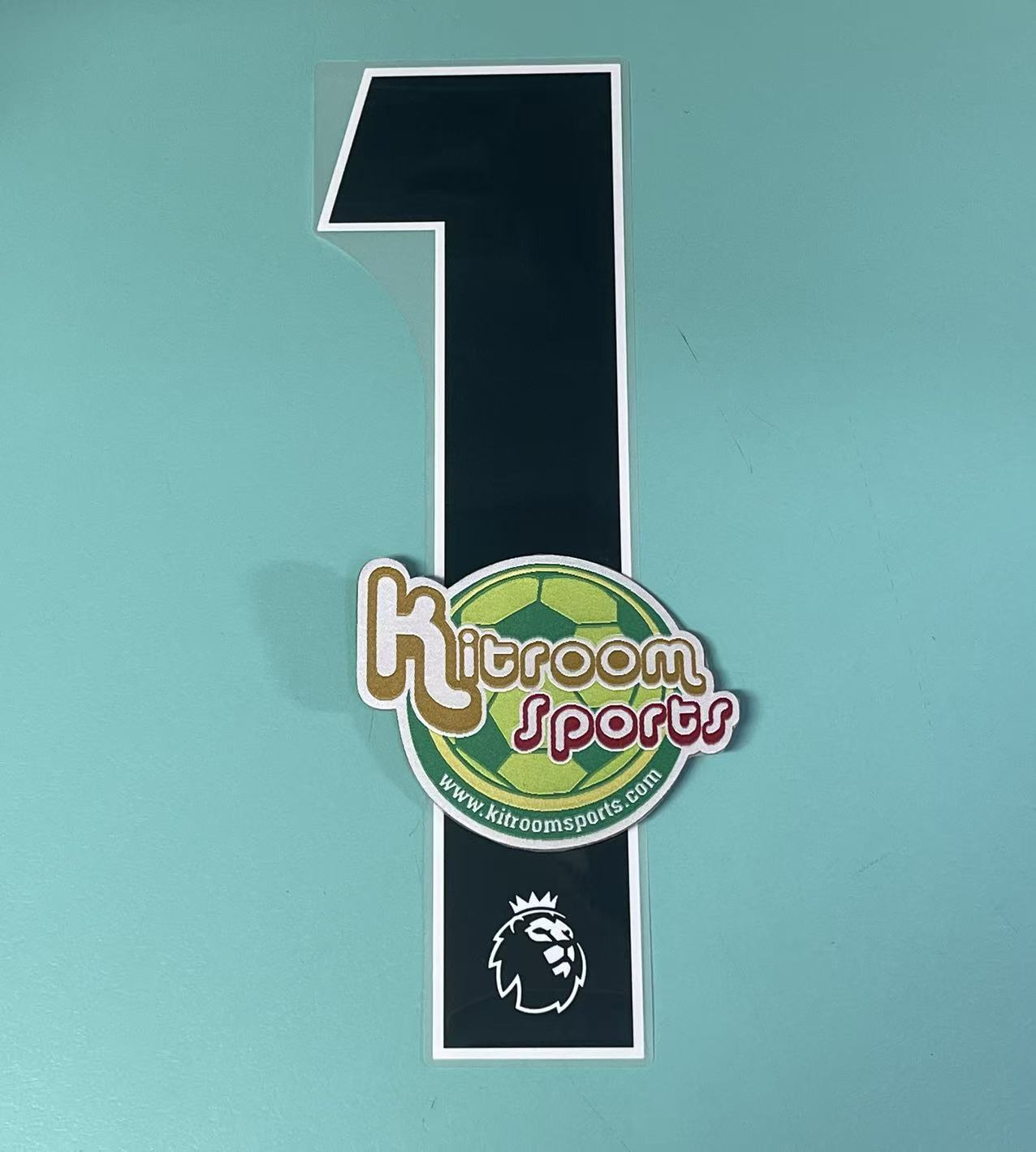 2019-2023 Premier League Number Black