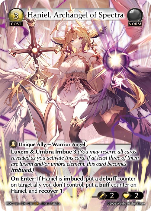 Haniel, Archangel of Spectra / RDO-088 (UR)