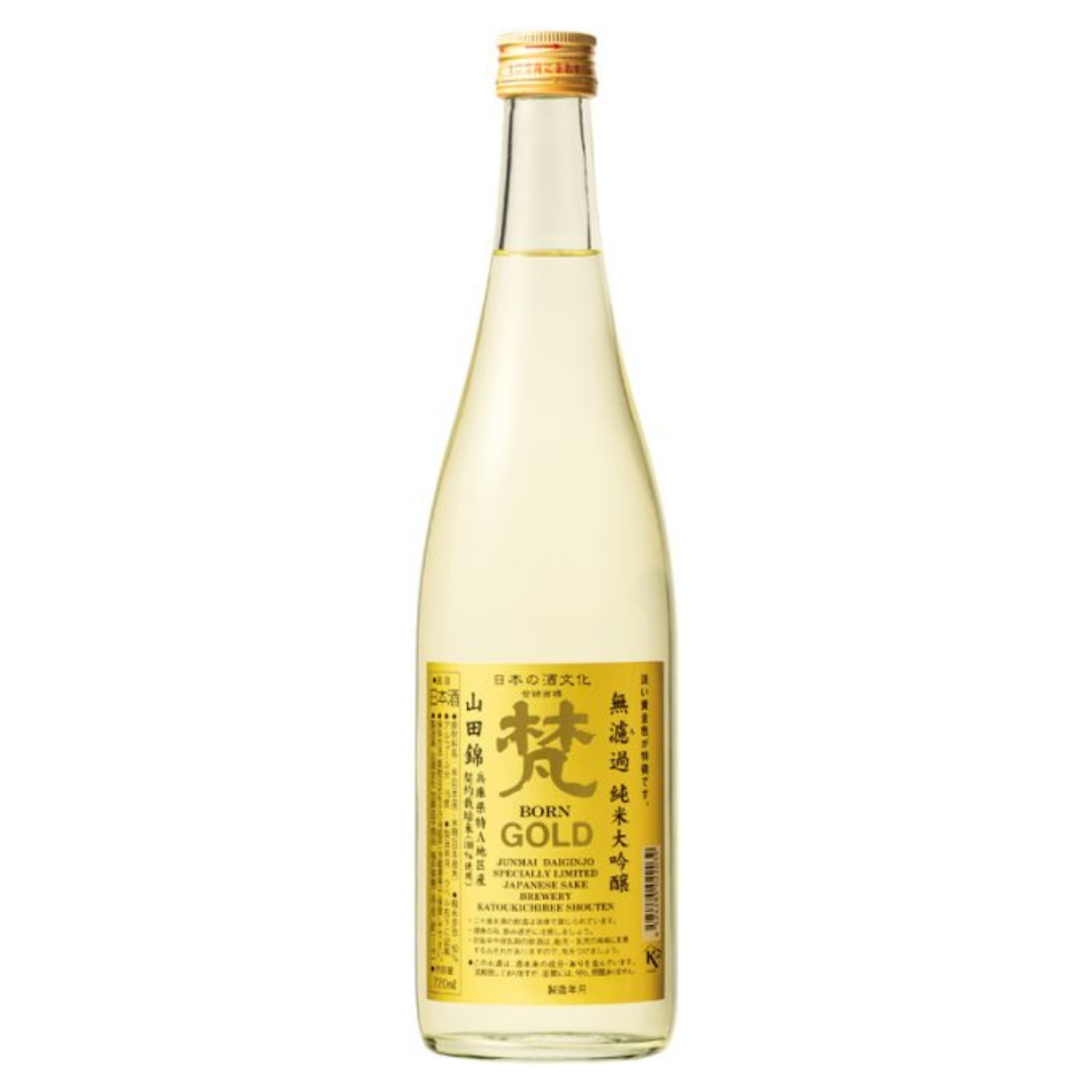 梵 GOLD 純米大吟醸 14-15% 1800mL  無盒  (1x12x1800ml)