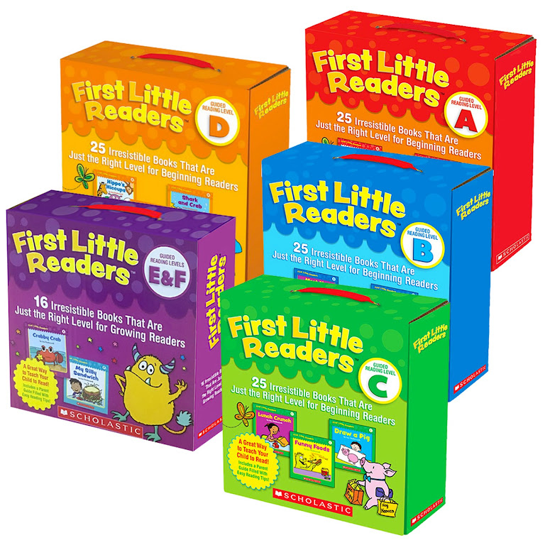 First Little Readers ABCDEF 小讀者 5 boxes 5盒 116 books