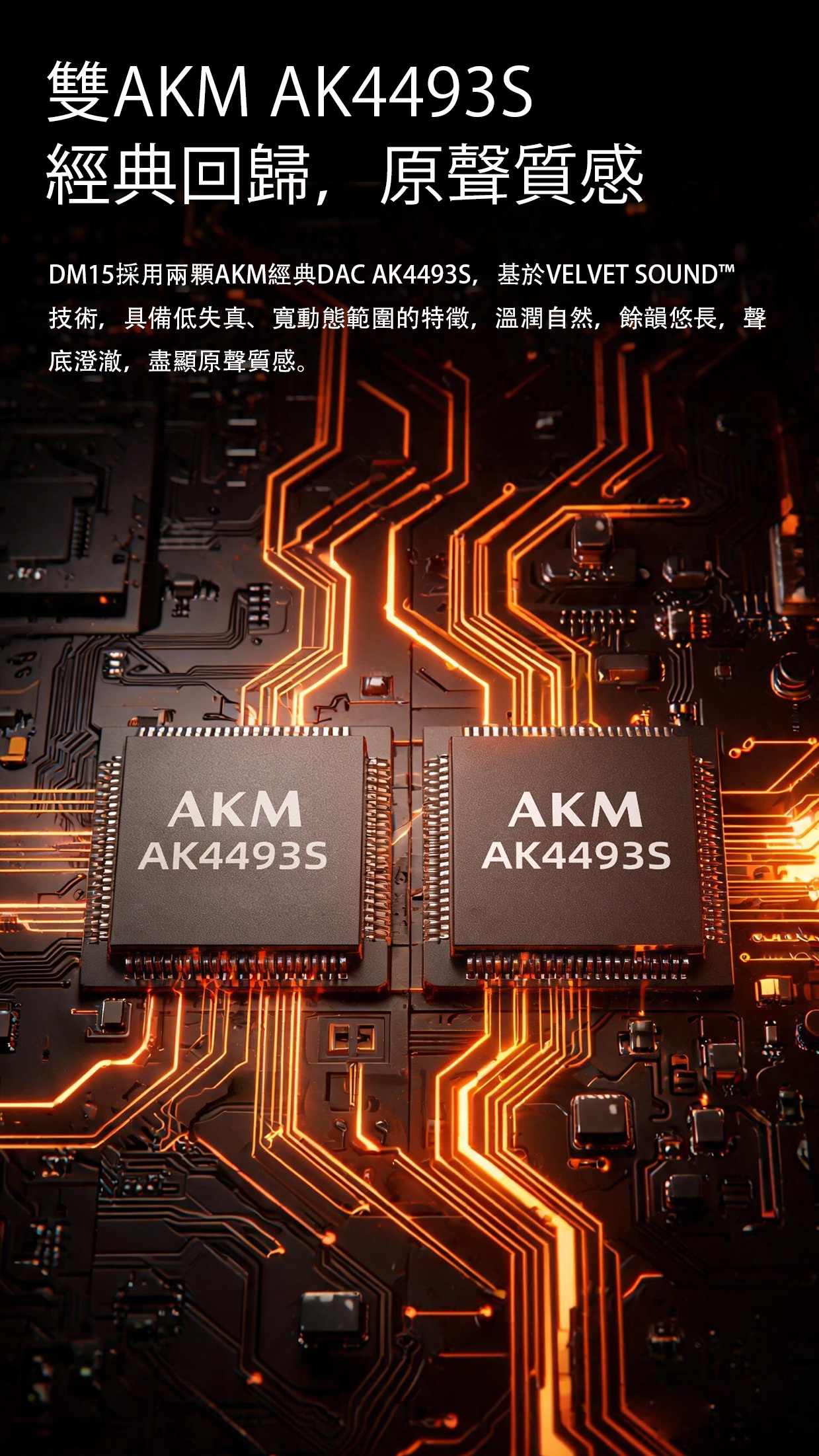 新AKM 版本 ~ 經典回歸，原聲質感 ~ FiiO CD隨身聽DM15 AKM