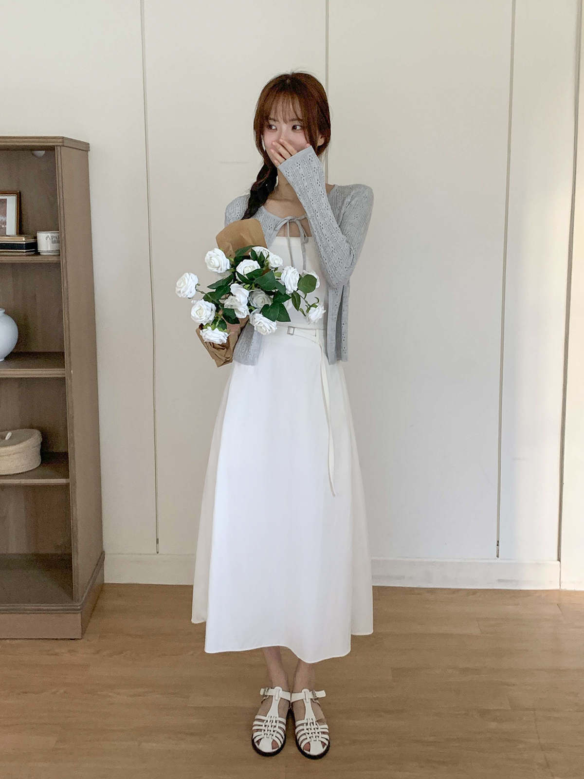 ❥ 文 青 A 字 型 長 裙 。