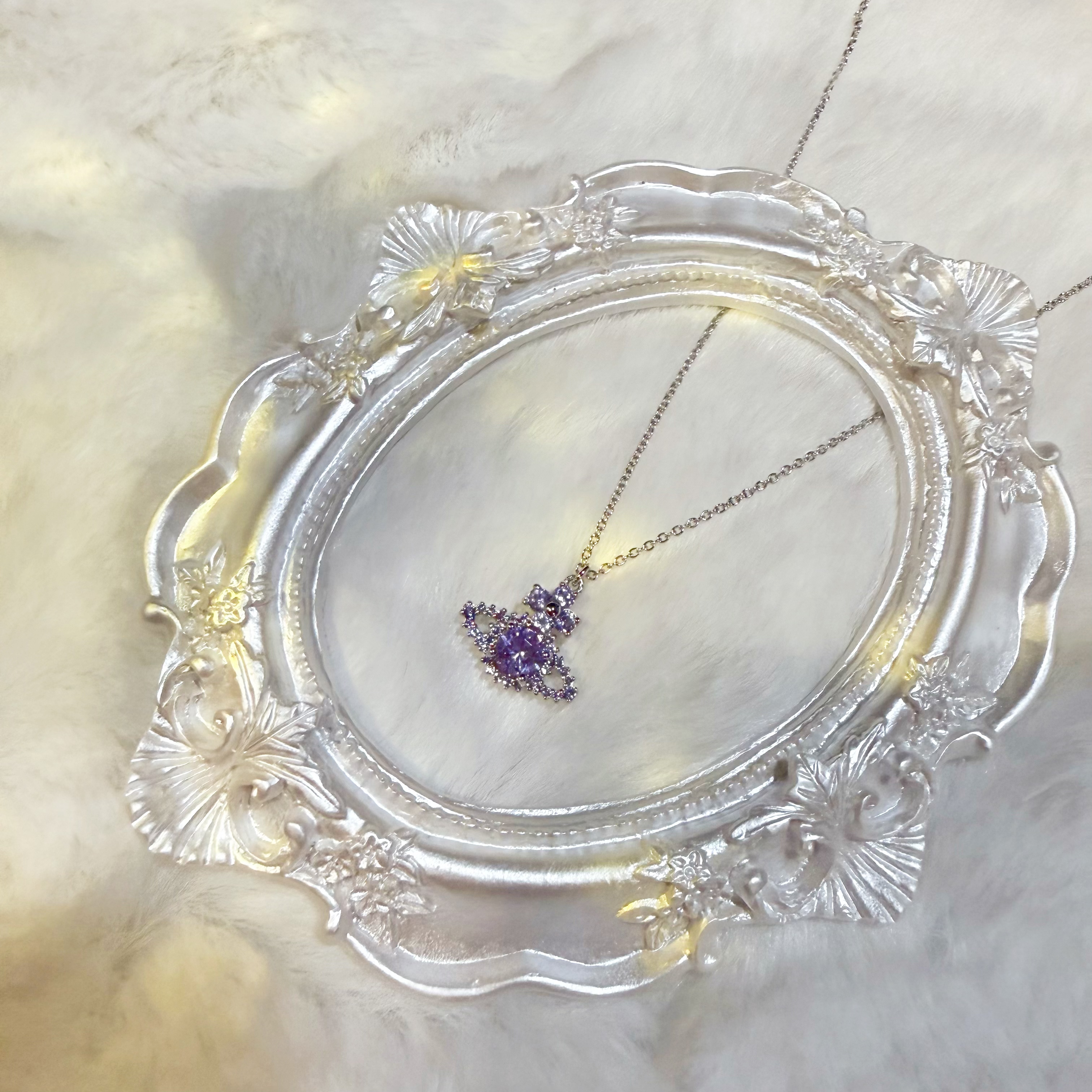 VW Valentina necklace purple/S