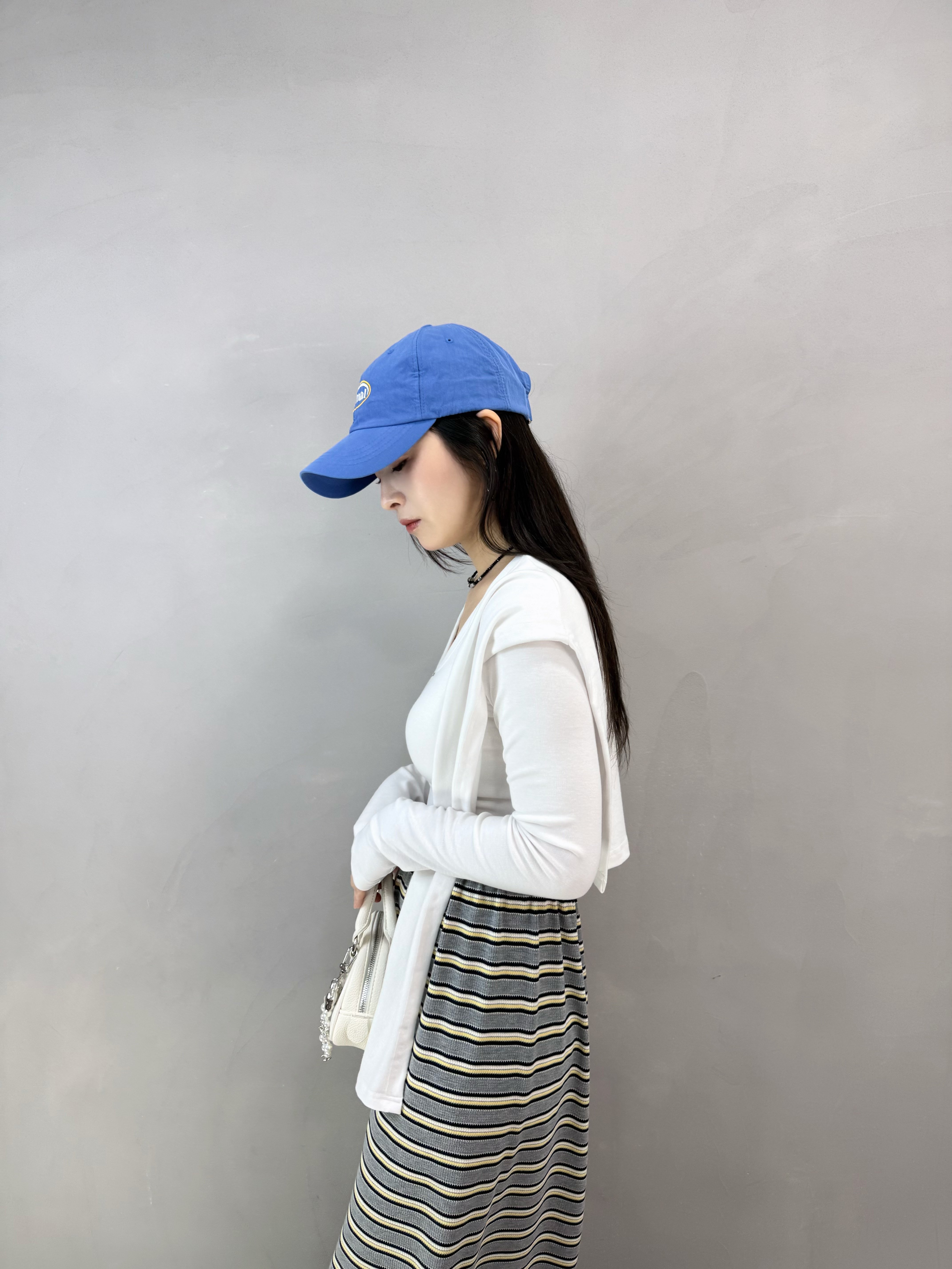 J67 車章U領Tee+披肩Set