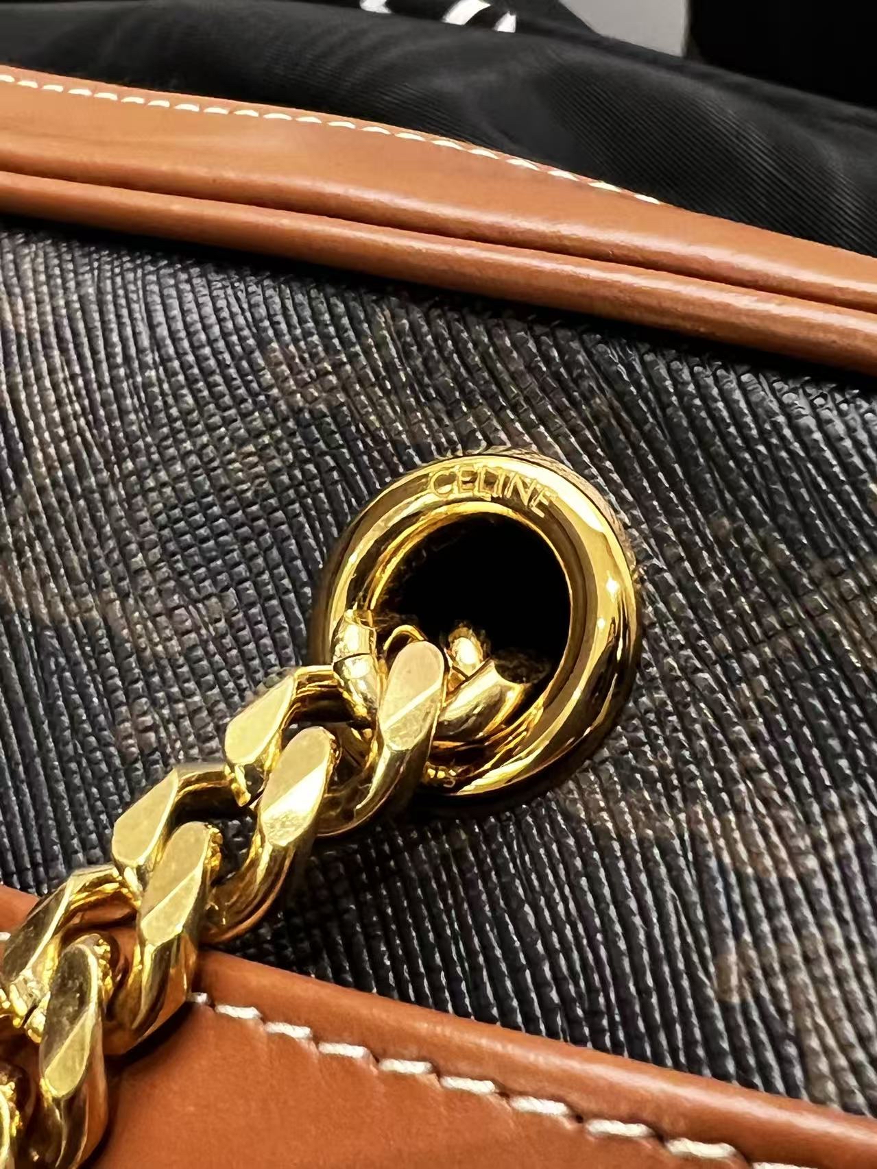 Celine Medium Patapans in Triomphe Canvas