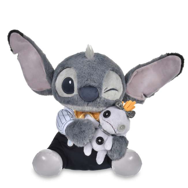 [訂購] [JDS] 🖤 Disney Store「STITCH＆スクランプ ぬいぐるみ KURONOHI - BLACK STYLE」｜ STITCH 史迪仔 毛公仔 {TF260845}