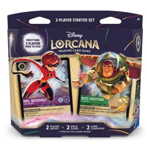 Disney Lorcana - Set 12 - Wilds Unknown - 2-Player Starter Set