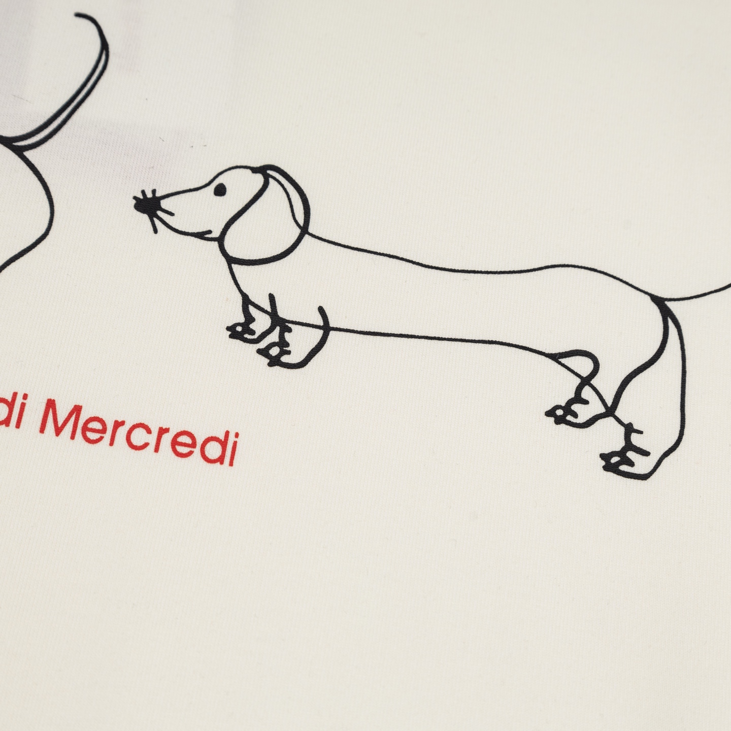 Mardi Mercredi Ddanji Twin Dachshund Graphic Tee