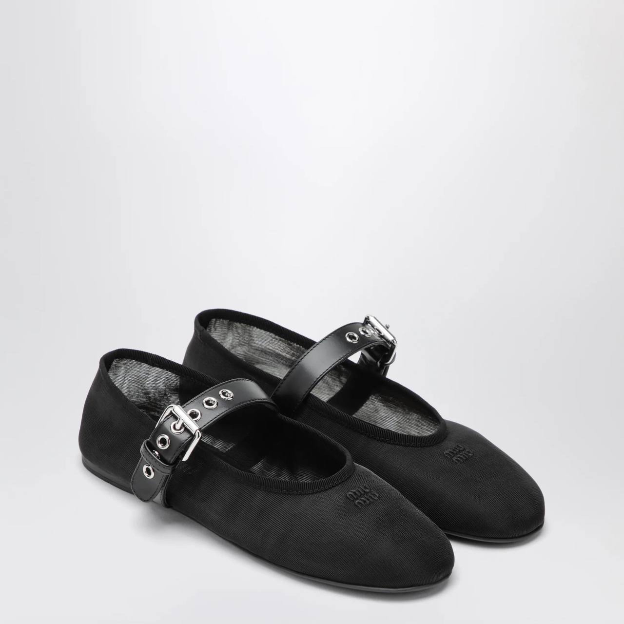 限時優惠✨訂貨🍒MIUMIU 黑色網紗Maryjane   Size 36.5 37 37.5 38.5 39 40