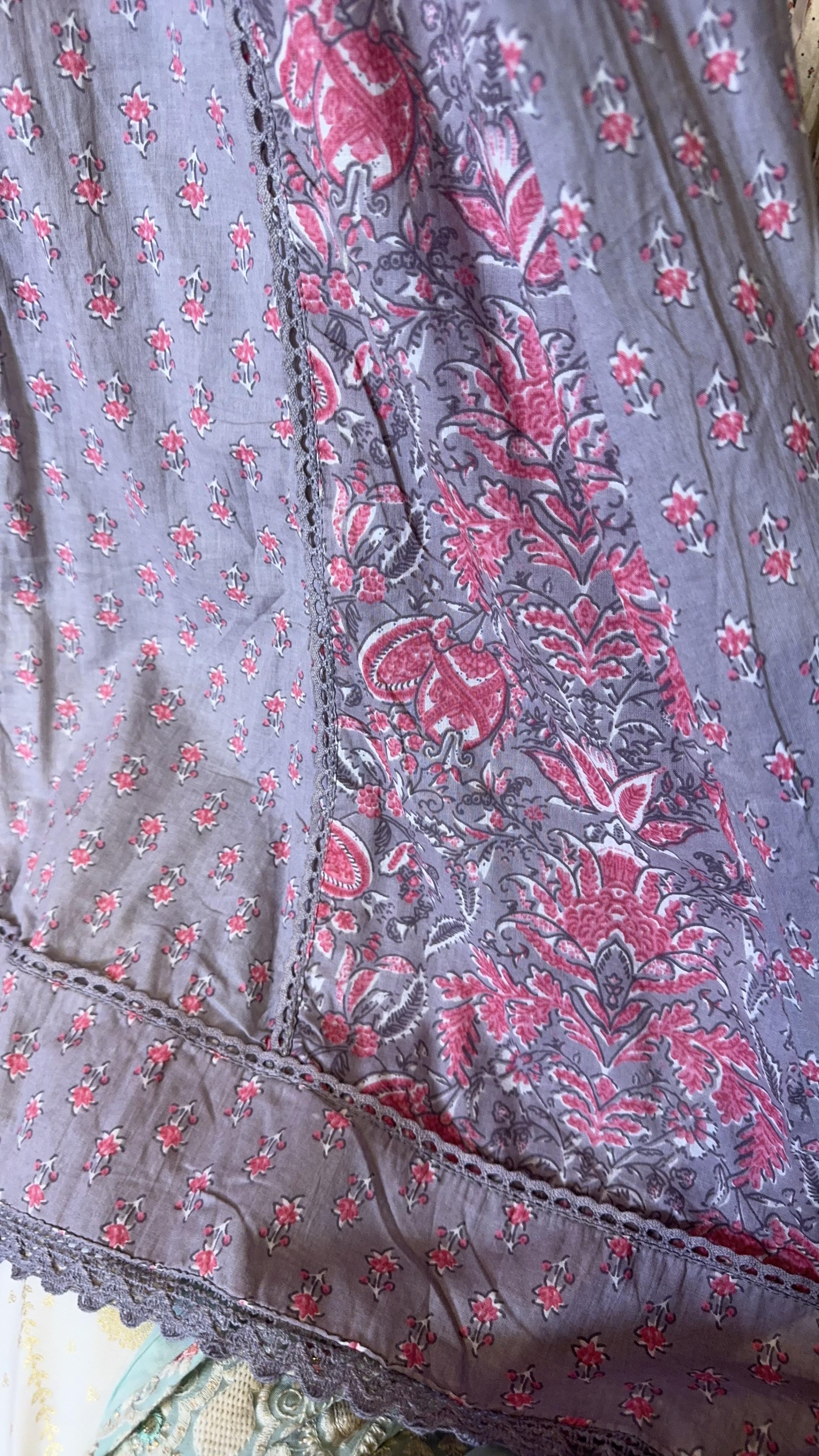 Taro Patchwork Pure Cotton 4 Rope OP #1380