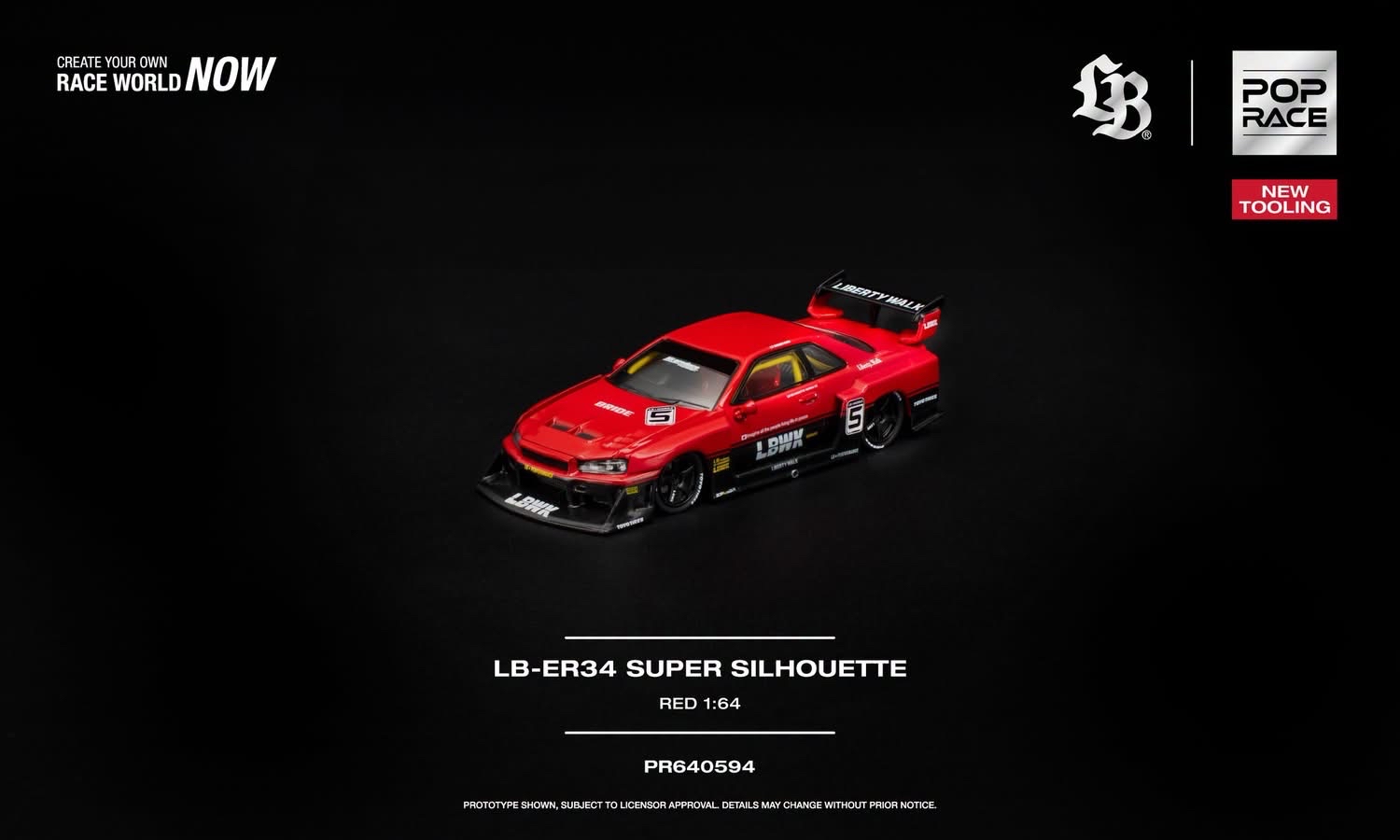 (預訂 Pre Order) Poprace (PR640594) LB-ER34 SUPER SILHOUETTE RED