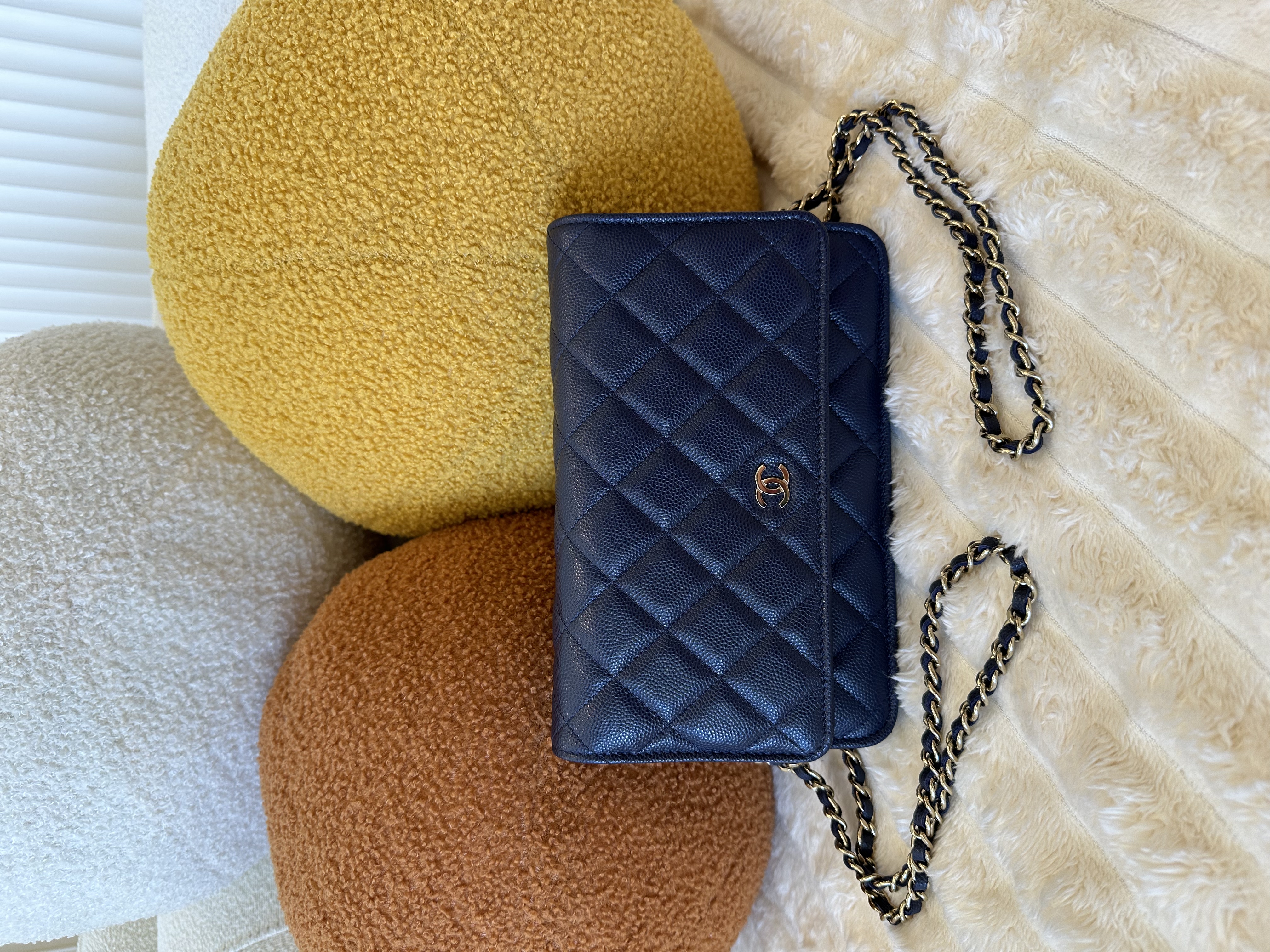 Pre-Owned CHANEL WOC / Navy Blue / Product Code: 2491206