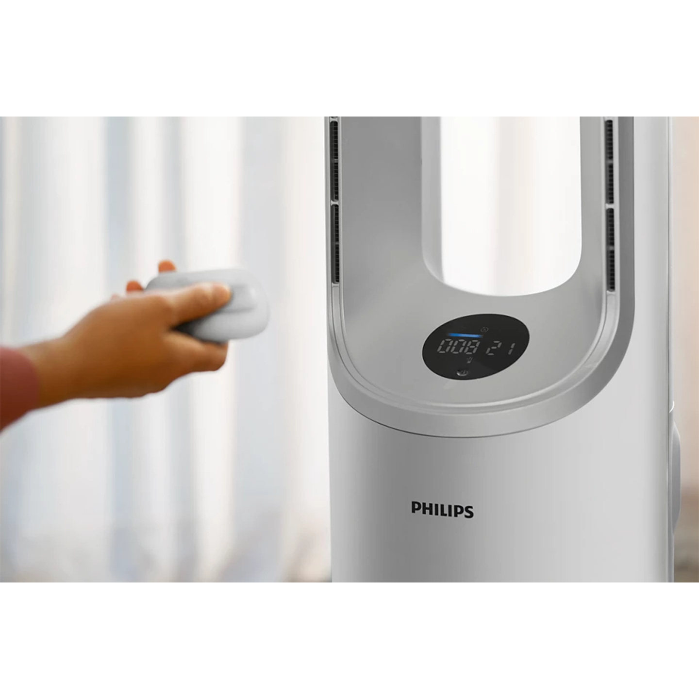 Philips Air Purifier (40W) Air Performer 7000 series 2-in-1 Air Purifier and Fan AMF765/30