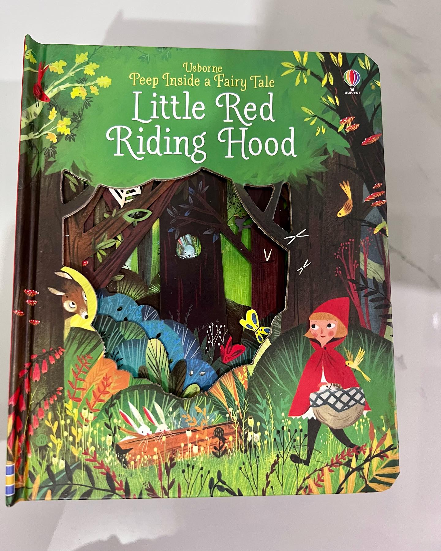 Usborne Peep Inside A Fairy Tale 偷偷看裡面 經典童話故事 立體翻翻書 洞洞書｜10 books